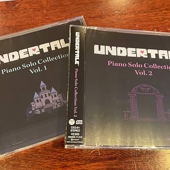 UNDERTALE CDセット ピアノソロコレクションと交響曲コンサート UNDERTALE』ピアノアレンジ＆オーケストラLIVE音源収録のCDが