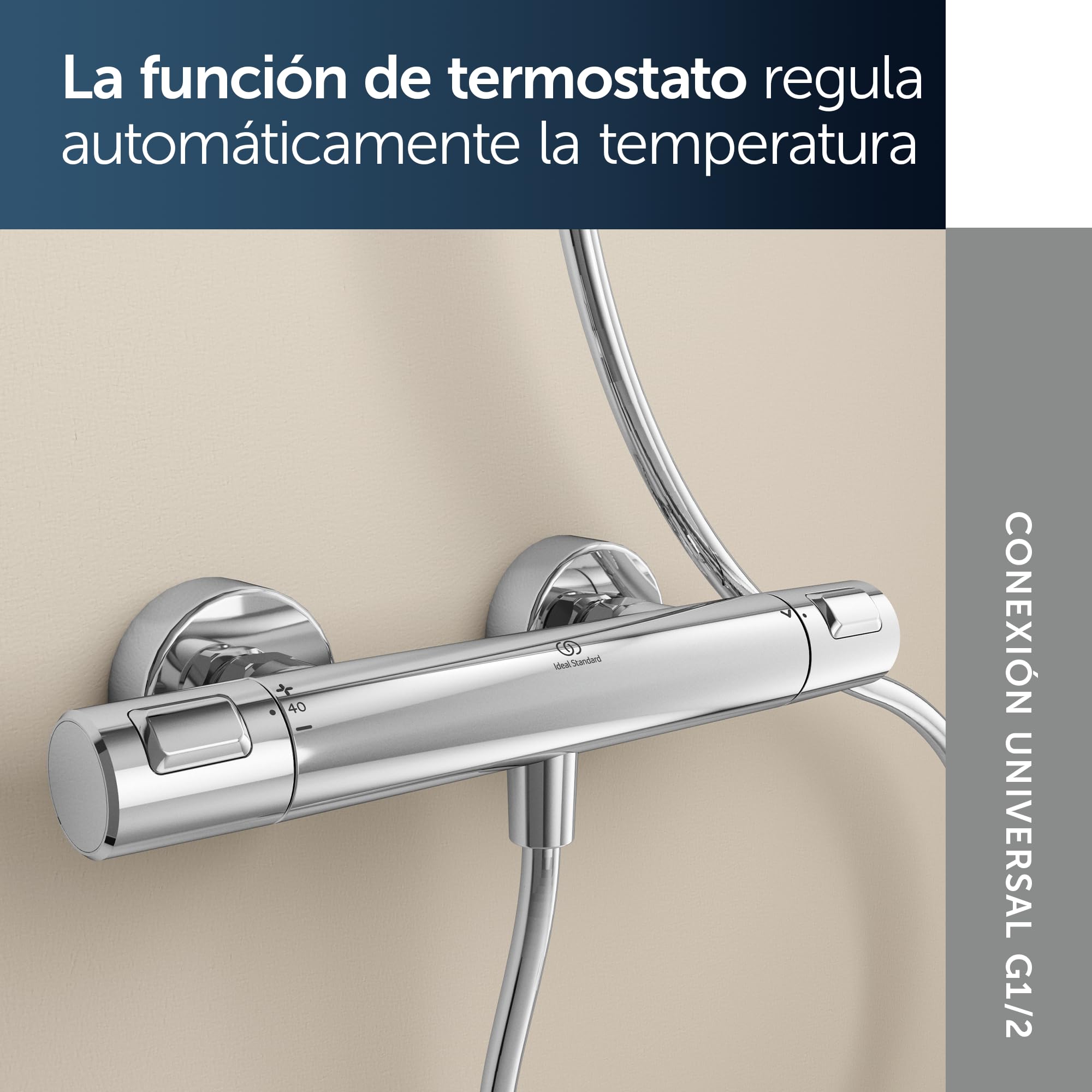 Ceratherm T25 - Válvula mezclador termostático para ducha