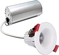 Vista 2 de NICOR Lighting DRD211203KWH - Focos empotrados LED, color blanco