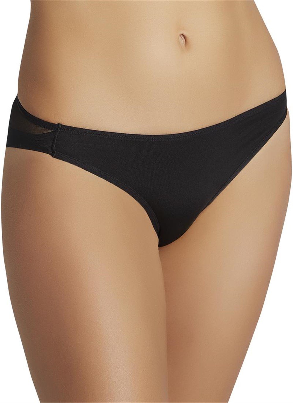 YSABEL MORA Braga bikini mini. Con tejido invisible y efecto tanga. Máximo confort garantizado. (S, negro)