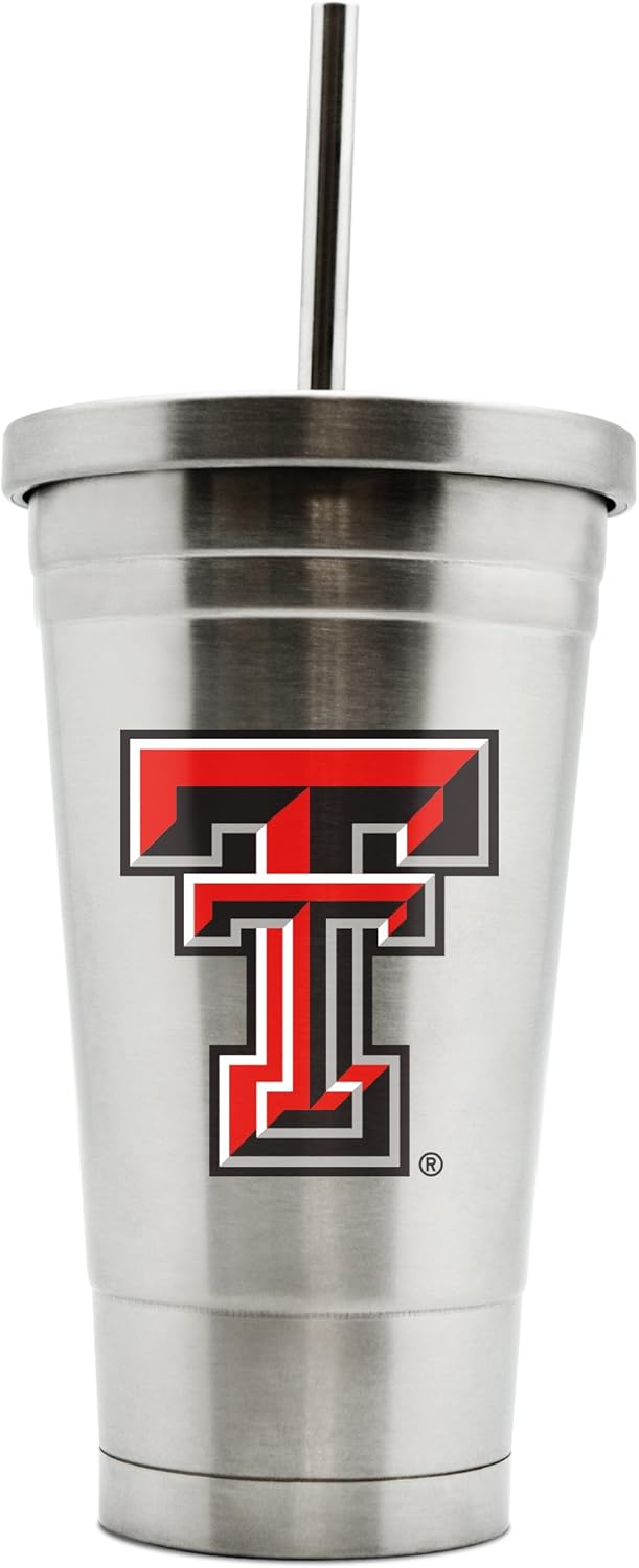 Duck House NCAA Texas Tech Red Raiders 17oz Double Wall