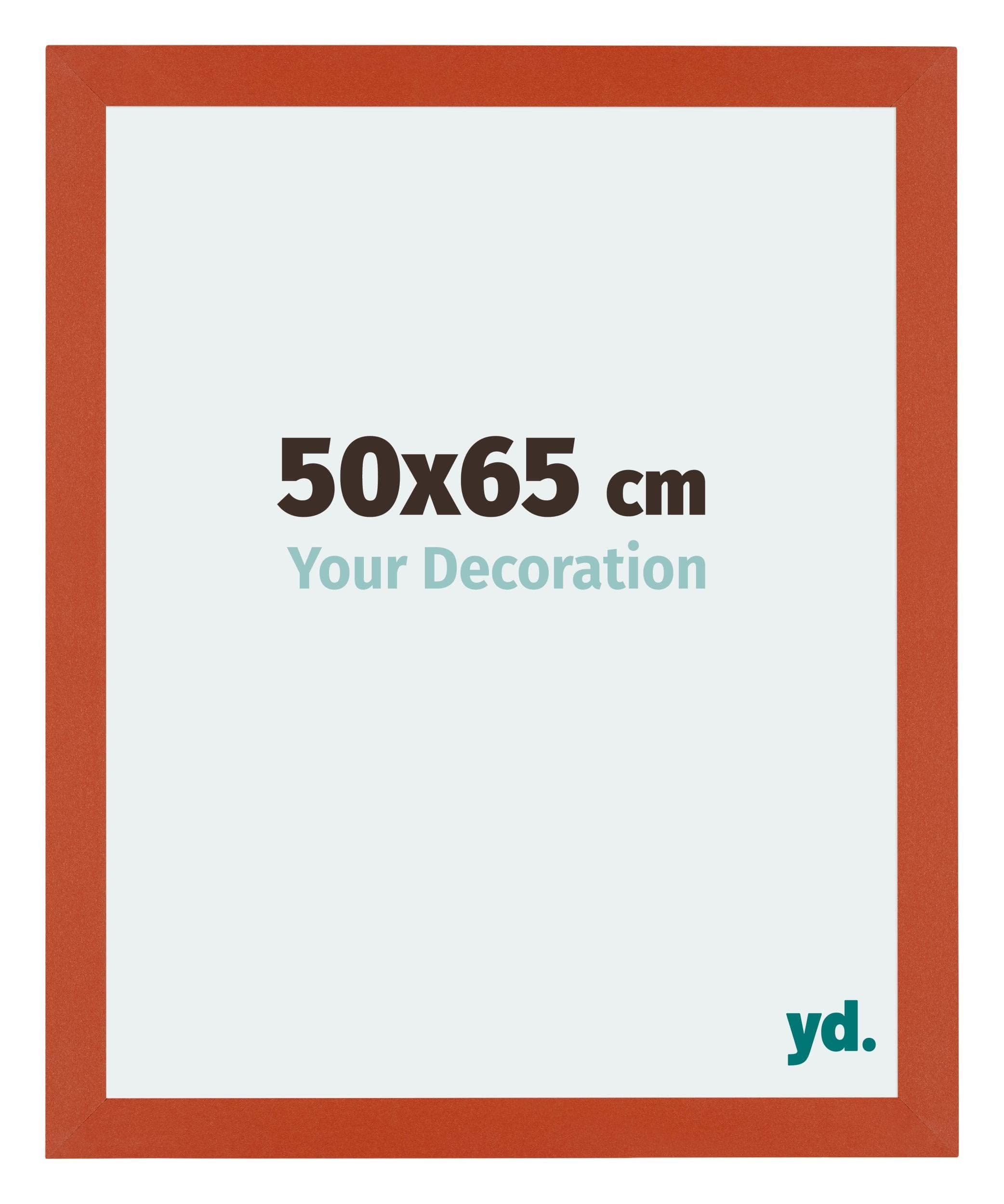 Your Decoration - Picture Frame 50x65 cm - Orange - Decorative Wall Frame in MDF with Antireflection - Frame 50x65 - Mura — image 1