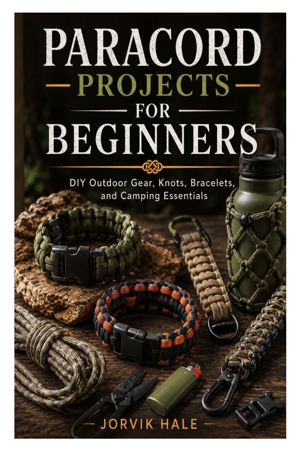 PARACORD PROJECTS FOR BEGINNERS: DIY Outdoor Gear, Knots, Bracelets, and Camping Essentials