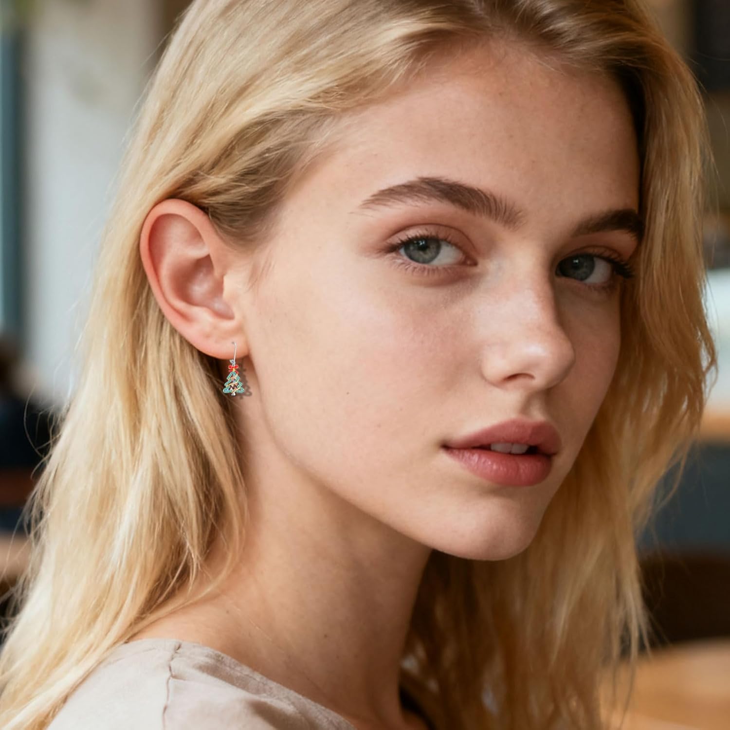 Animal/Christmas Holiday Earrings 925 Sterling Silver Animal Jewelry Christmas Stocking Stuffers Gifts for Daughter - Image 6