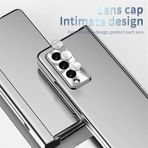 Miniatura 3 de Funda para Samsung Galaxy Z Fold 4, funda de protección magnética 4 en 1 con soporte para bolígrafo S y repuesto para bolígrafo S, compatible con