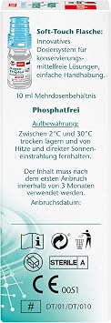 Doppelherz Eye Drops Hyaluronic 0.4% - Suitable for Contact Lens Wearers