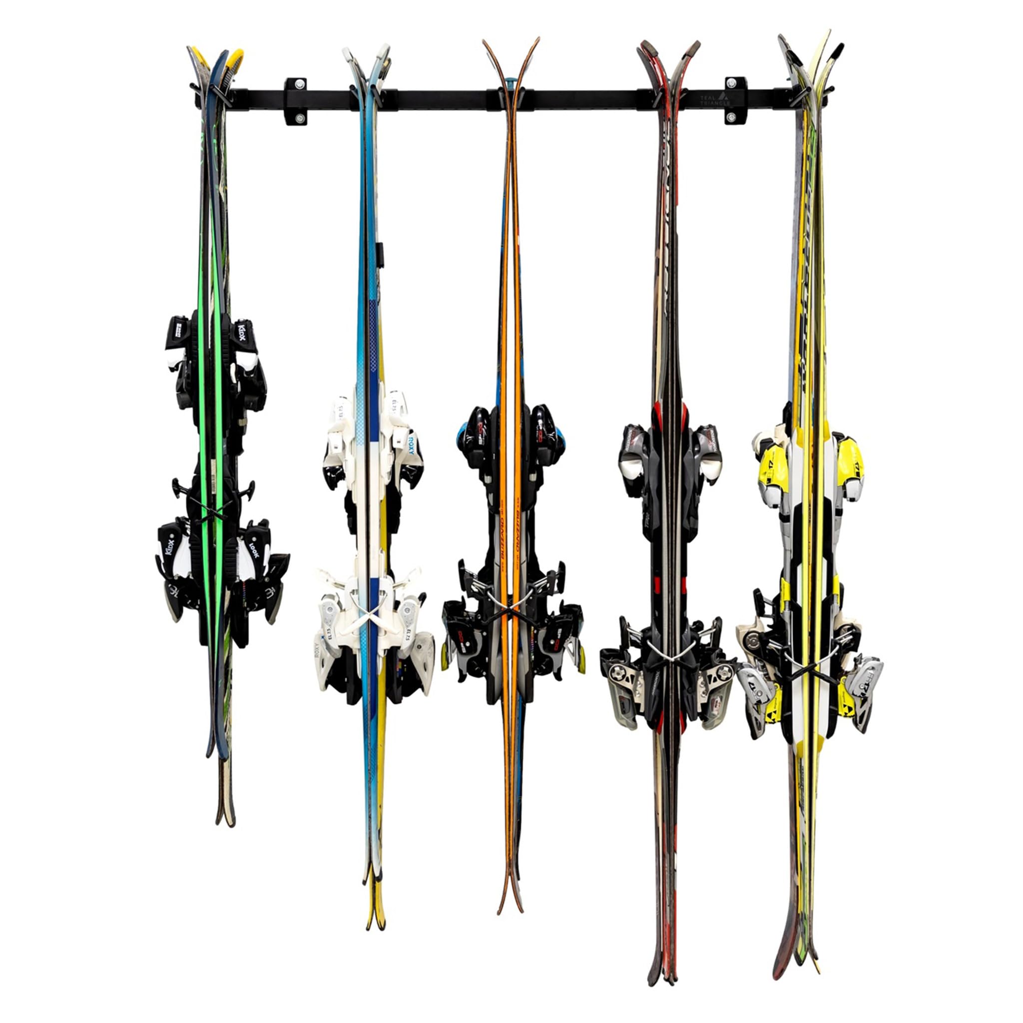 StoreYourBoard Solitude Porte-skis, support mural pouvant contenir 10 paires de skis, supporte 136 kg