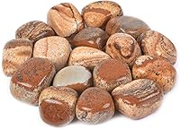 Vista 41 de Justinstones 1/2LB - Cristal curativo de bolsillo para colección de muestras de piedra pulida grande