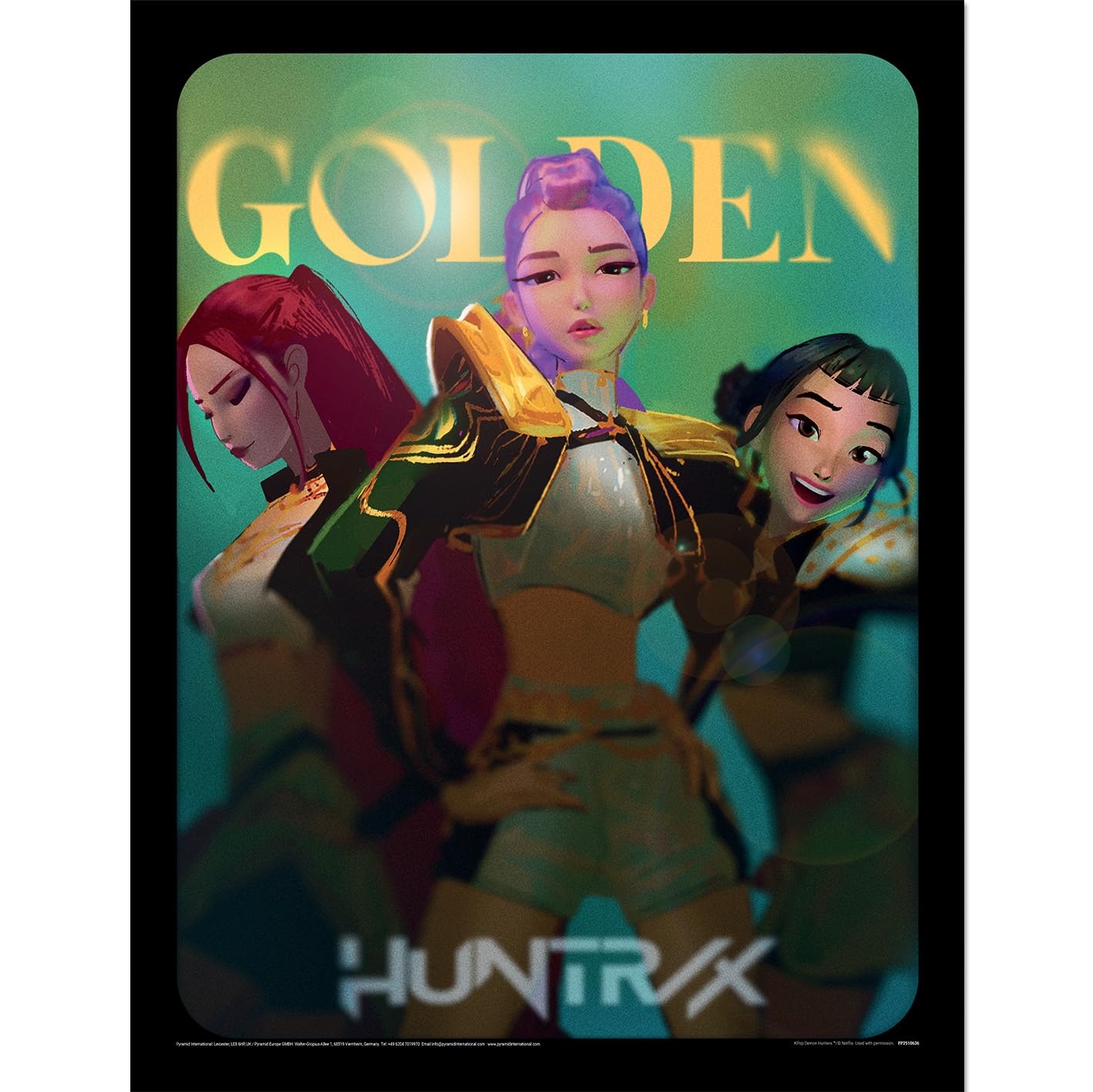 Kpop Demon Hunters Golden K-Pop Demon Hunters Collector Print