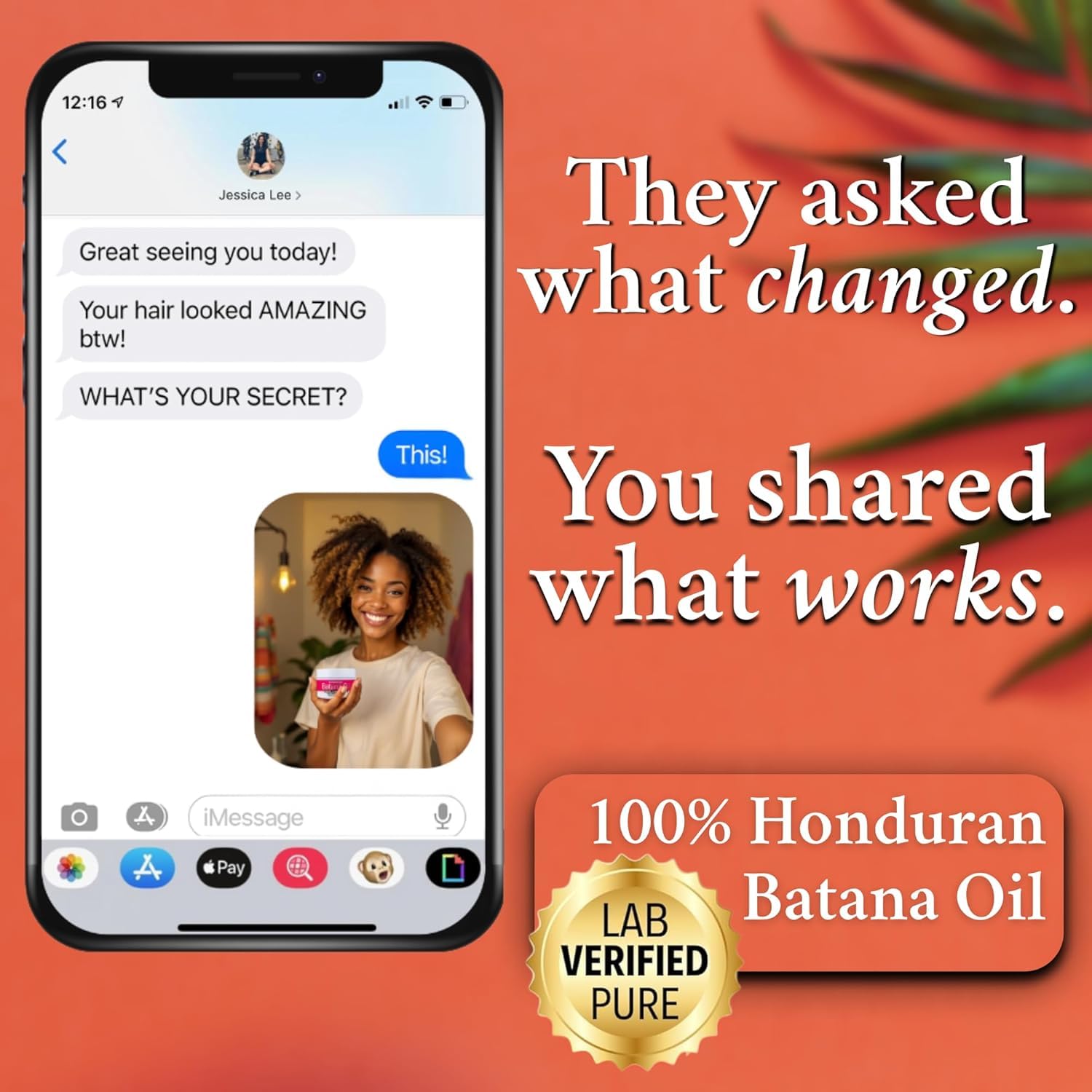 Pure Batana Oil 2 Pack – Cold-Pressed Scalp Oil for Dry Scalp, Hair Growth & Thicker-Looking Hair – Raw Honduran, Authentic, Unrefined – LIV Authentic