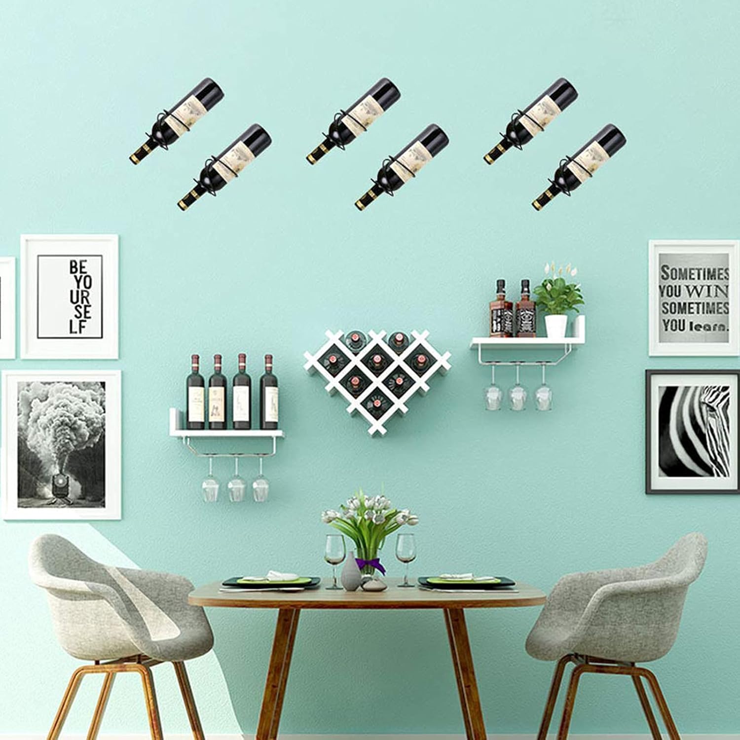 Distributore Di Bevande Per 4 Bottiglie, Da Parete - Dosatore Per - Foto 8