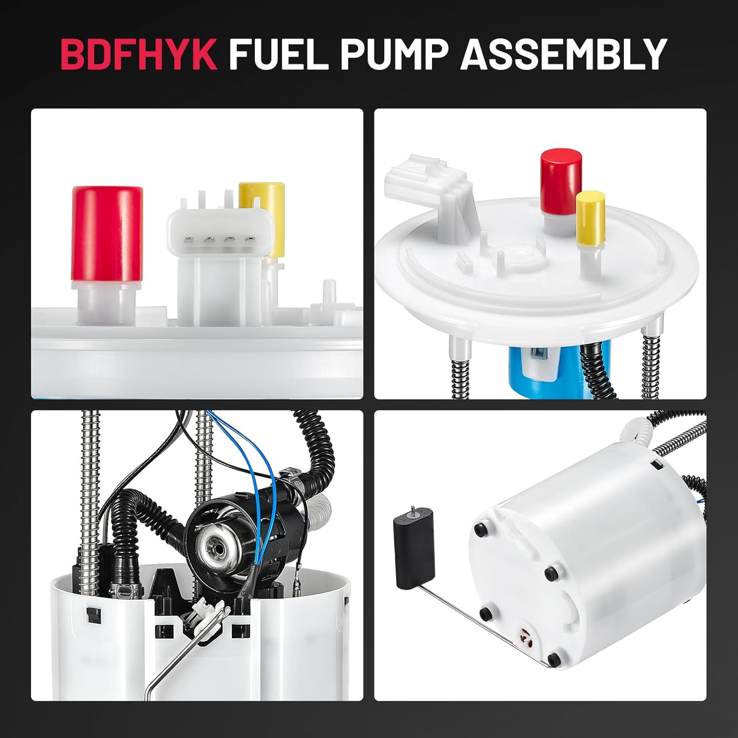 BDFHYK Fuel Pump Module Assembly E2545M Compatible with Ford F150 2009-2010 4.6L 5.4L V8, F150 2011-2014 3.7L 5.0L 6.2L V8, Replaces P76468M SP2096M FG1316