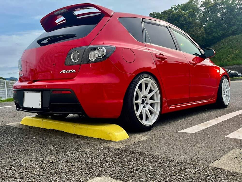 iJDMTOY Smoked Lens Dynamic Sequential Blink/Flow Amber Full LED Front Side Marker Light Kit Compatible With 2004-2011 Mazda3, 2006-2010 Mazda5, 2011-2013 Mazda2, Replace OEM Sidemarker Lamps