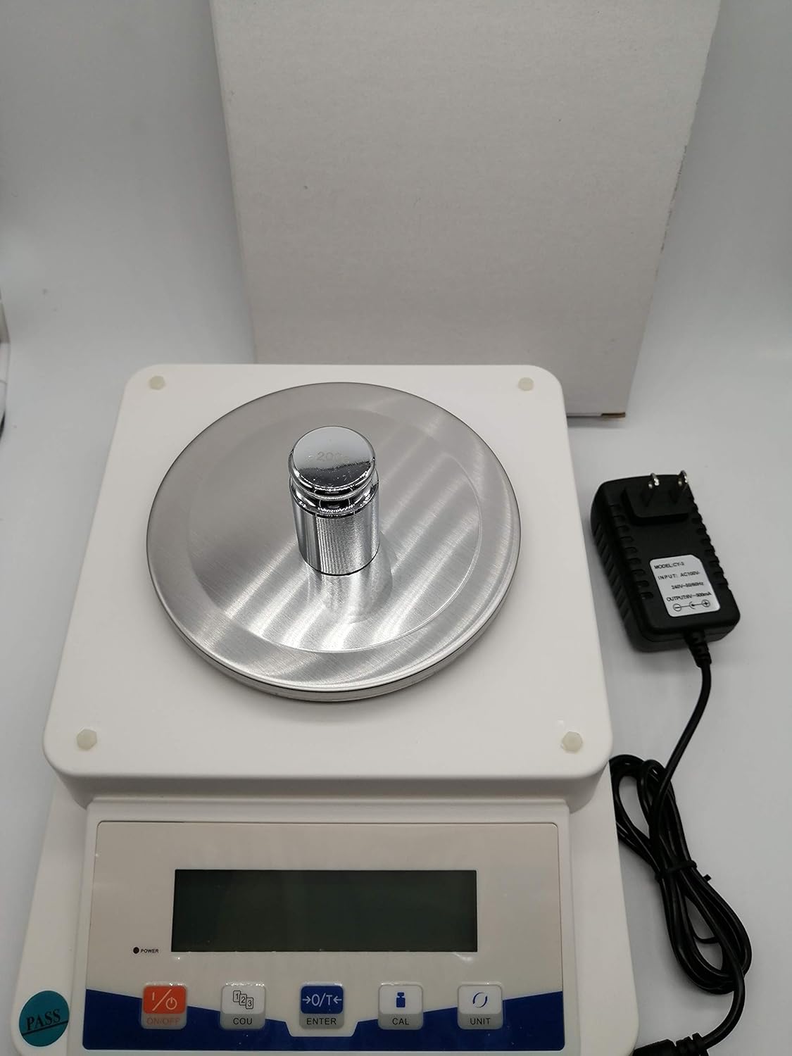 LCD Precision Textile Balance XY3002CS 310g Resolution 0.01g Pan 130mm Repeatability ±0.02g GSM, Denier, tex, Nm, Ne, etc