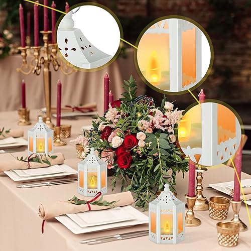 Hortsun Ramadan Lantern LED Candles Mini Lantern - Thumbnail 2