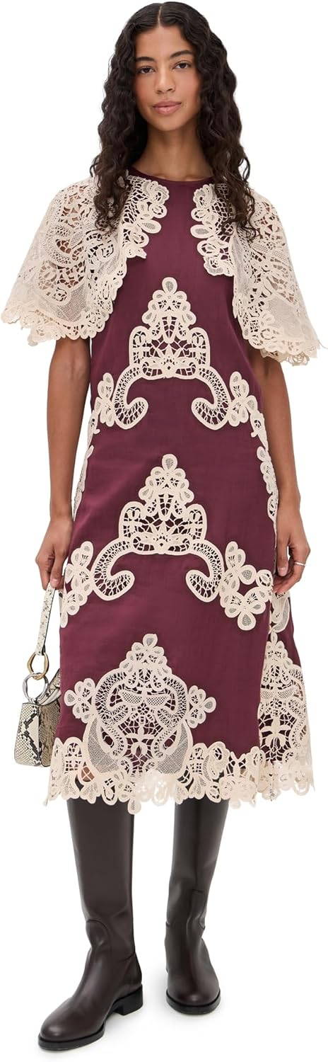 Sea Women's Medina Lace Midi Dress