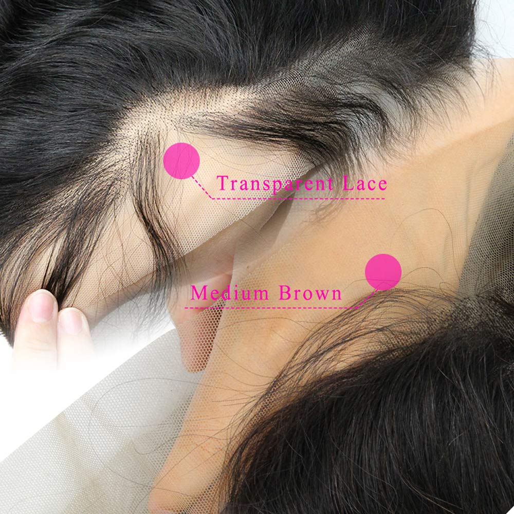 360 transparent lace frontal Clearance