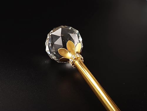 Miniatura 3 de Varita mágica con diamantes de imitación, accesorios de disfraz de boda para fiesta de cumpleaños