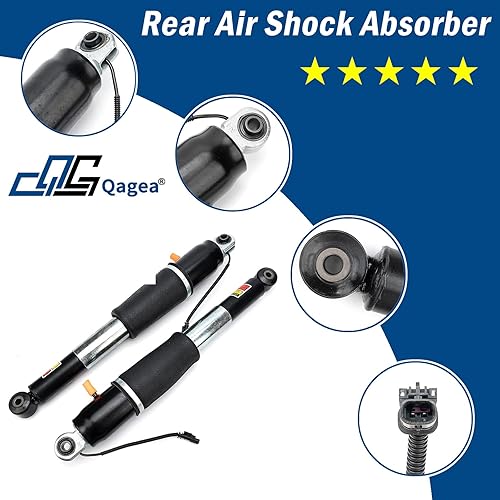 Miniatura 4 de Amortiguadores de elevación de aire trasero compatibles con 2015-2022 Chevy Suburban Tahoe, GMC Yukon, Cadillac Escalade Reemplaza 23151122 84176675
