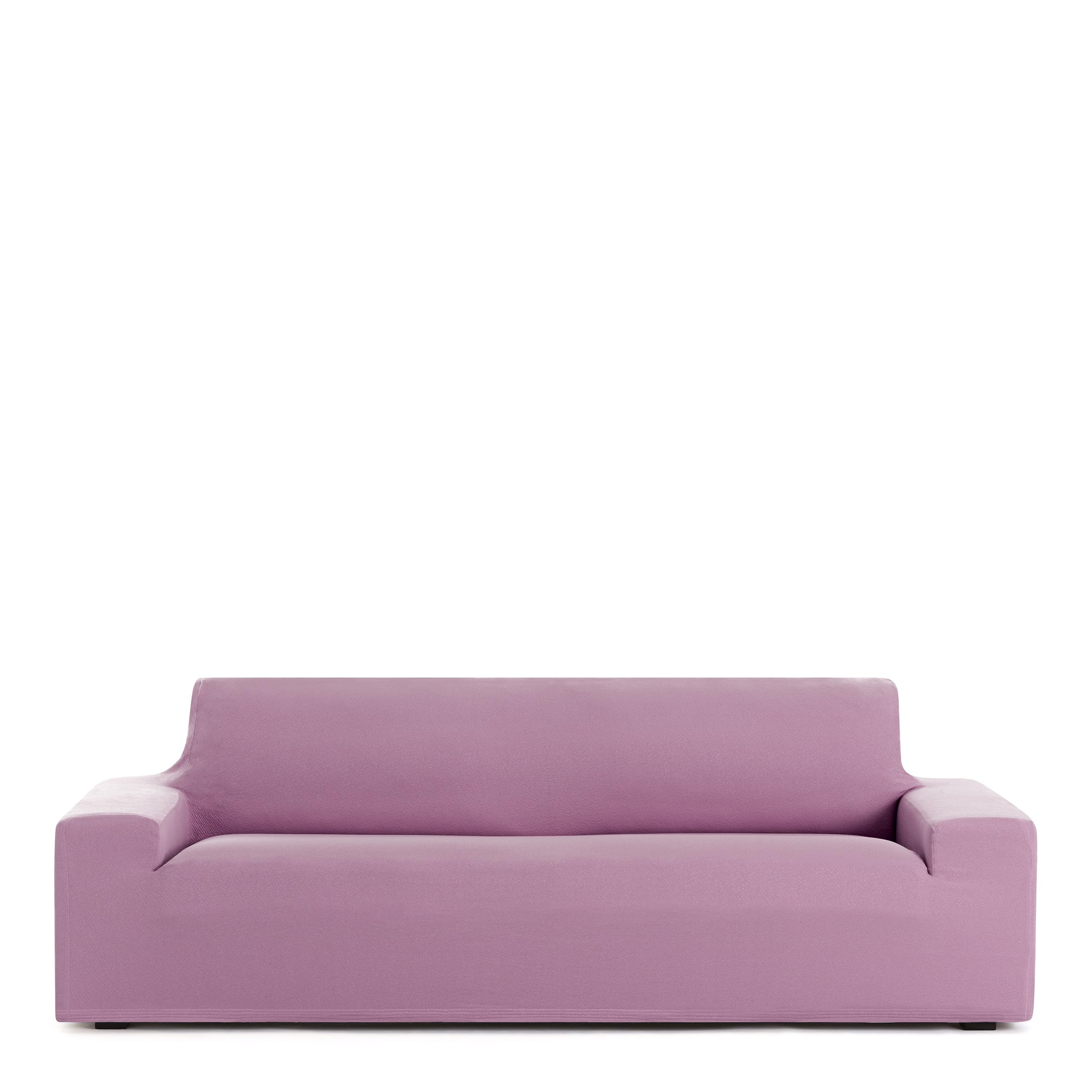 Eysa Bi-Elastic Sofa Cover 4 Seater Pink Harlem Design