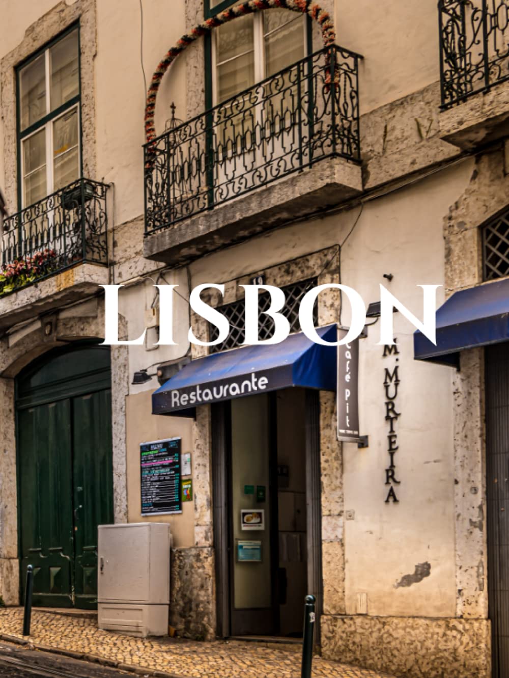 LISBON - A Beautiful decorative Book: Stacks beautifully on Coffee tables, End Tables and Bookshelves