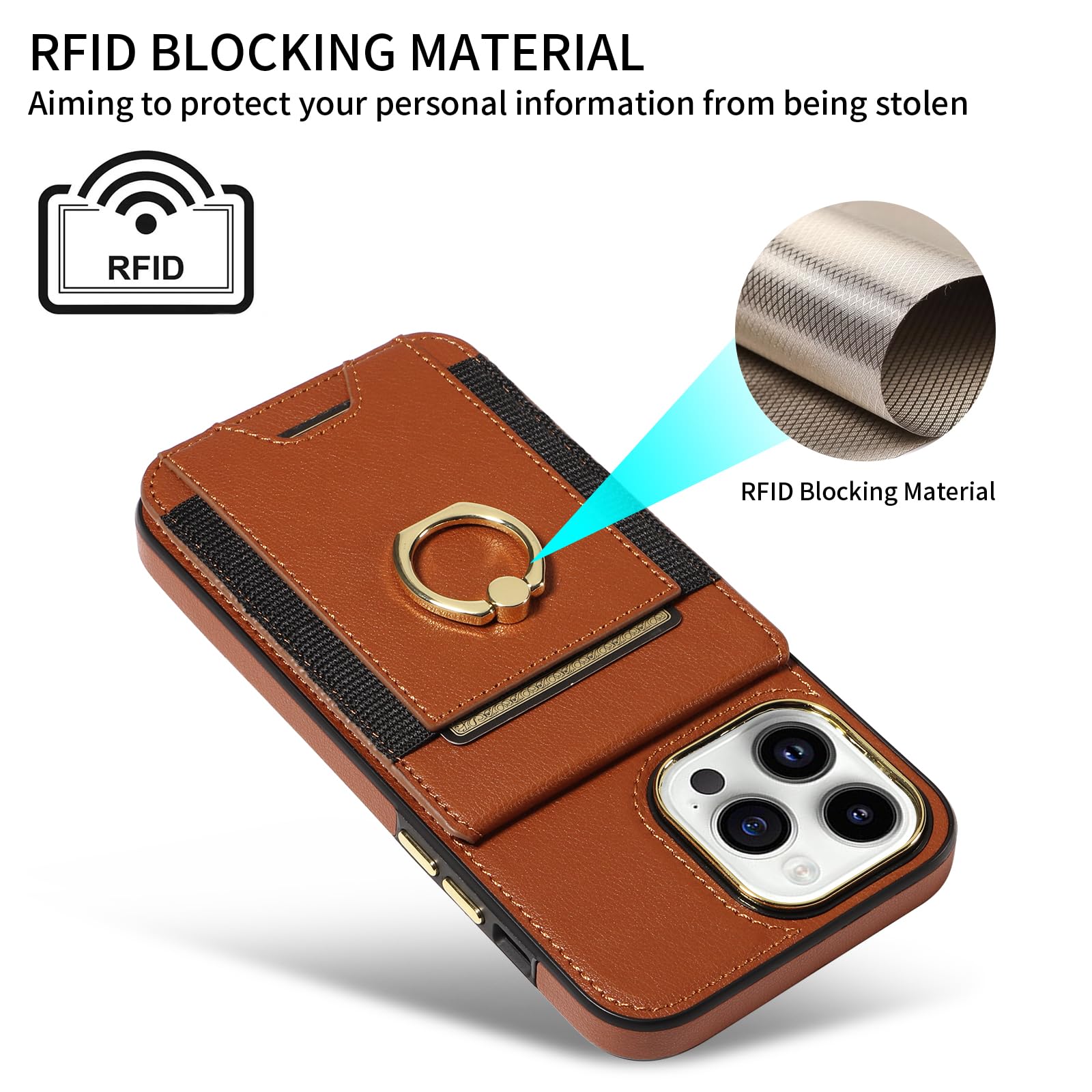 Amazon.com: S. Tedazo for iPhone 14 Pro Max Wallet Case with