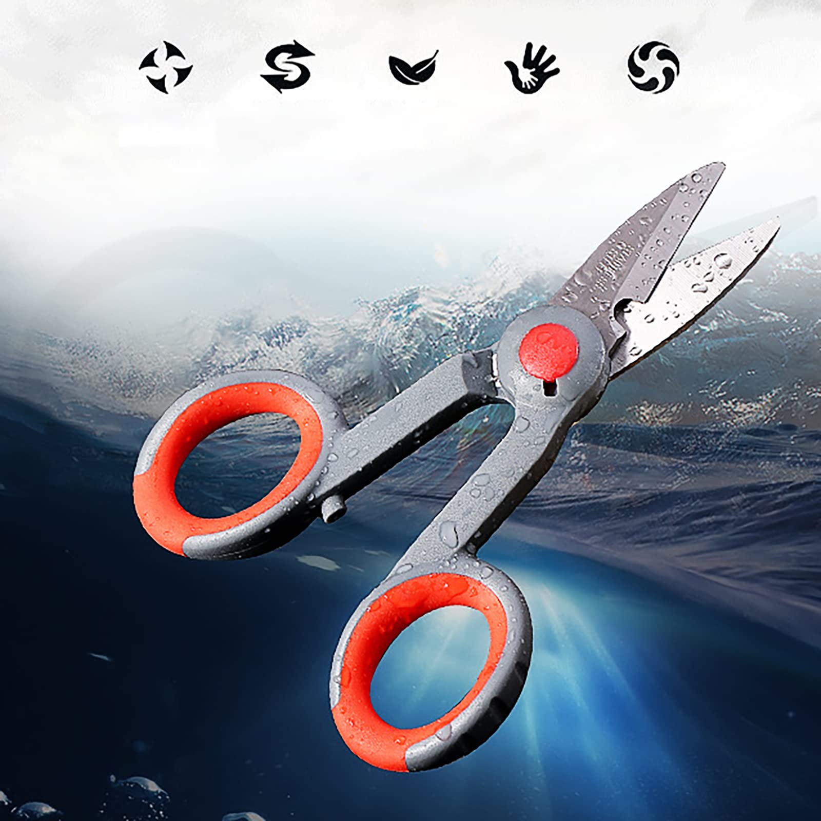 Amazon.co.jp: 釣り用ラインカッター・ハサミ 釣り用PEライン用ハサミ