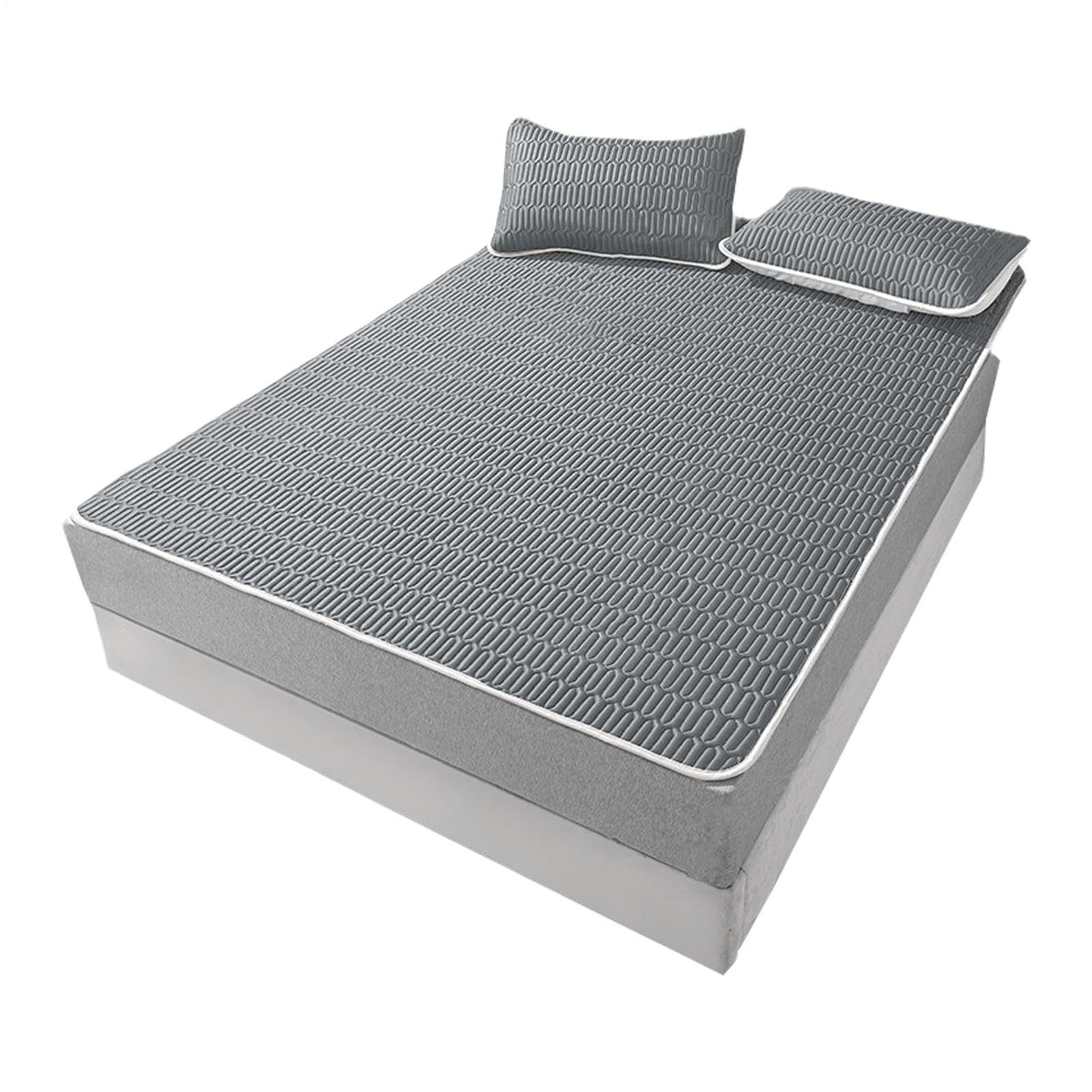 Materassino estivo rinfrescante | Cool Sensation - Tappetino per dormire in seta, 180 x 200 cm, stile semplice, estivo, per studenti scolastici, camera da letto dei bambini, camera da letto