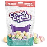 Vista 13 de Crazy Candy - Caramelo congelado - Caramelo dulce transformado de caramelo dulce de agua salada, textura crujiente ligera, bolsa resellable de 2.4