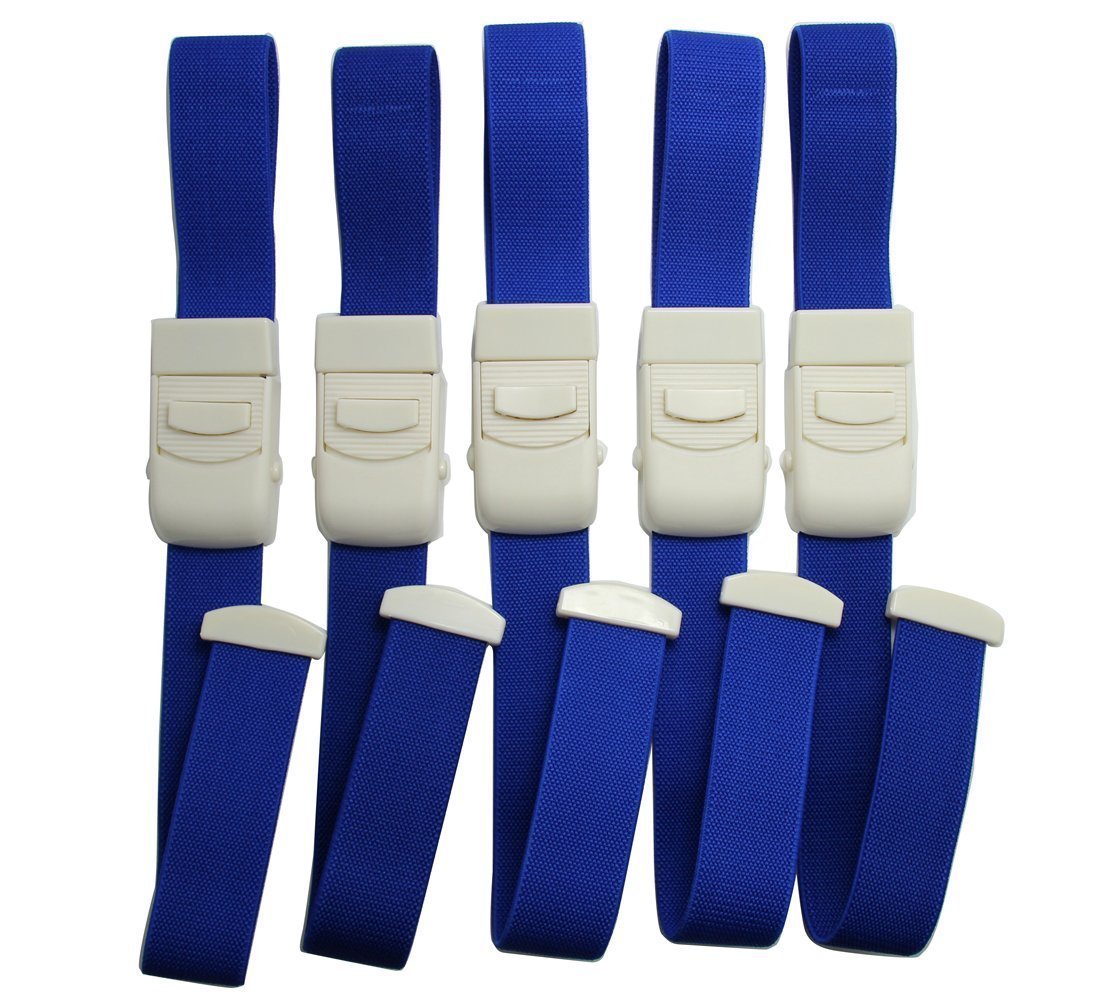 Premium Quality Tourniquet ♦ Blue Color ♦ With 31 Days EXCLUSIVE FREE warranty. ♦ Pack of (10