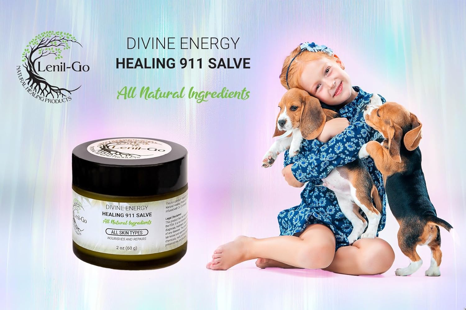 Divine Energy Healing 911 Salve 2. Oz