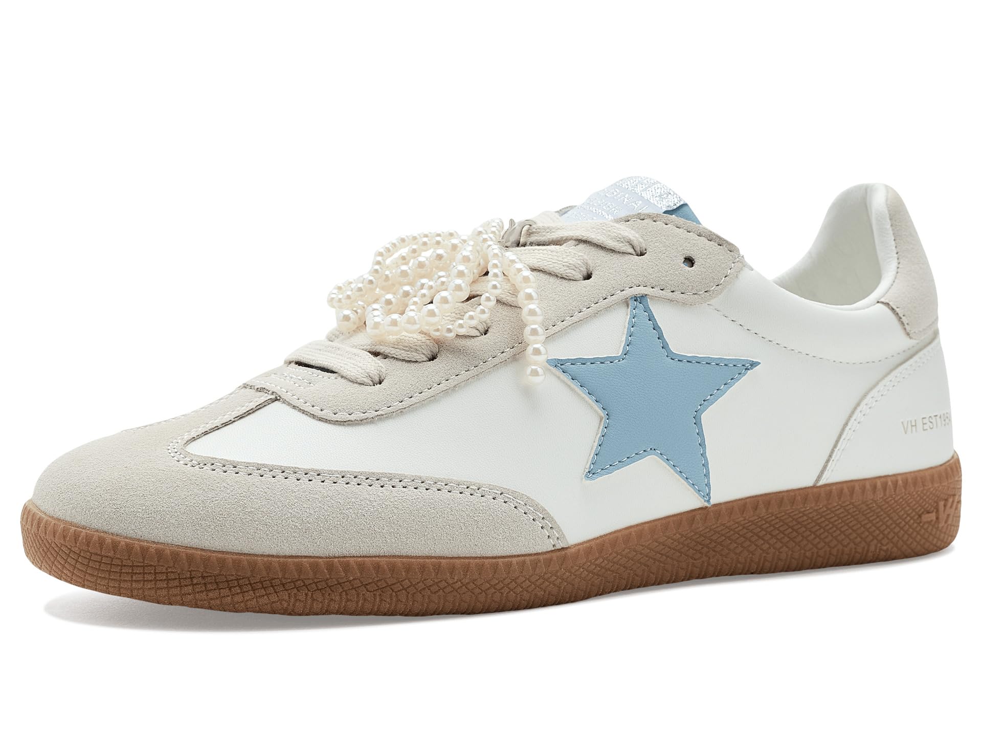 VINTAGE HAVANA Womens Nadia High Sneakers Shoes Casual - White