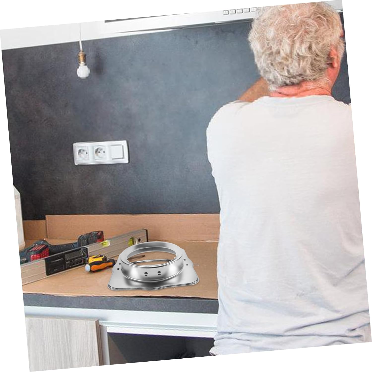 Check Valve Kitchen Range Hood Vent Cover Backflow Preventer Air Compressor Silent Design