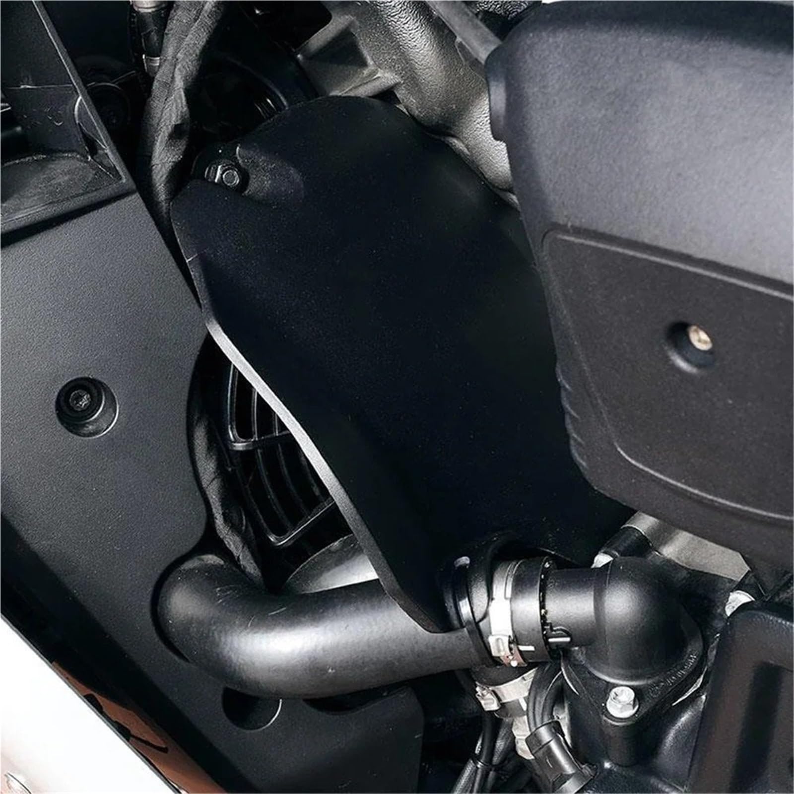 protector de silenciador de eslabones Cubierta de protección térmica central del sistema escape compatible con PAN AMERICA 1250 S PA1250 2021-2022(Spool Cover)