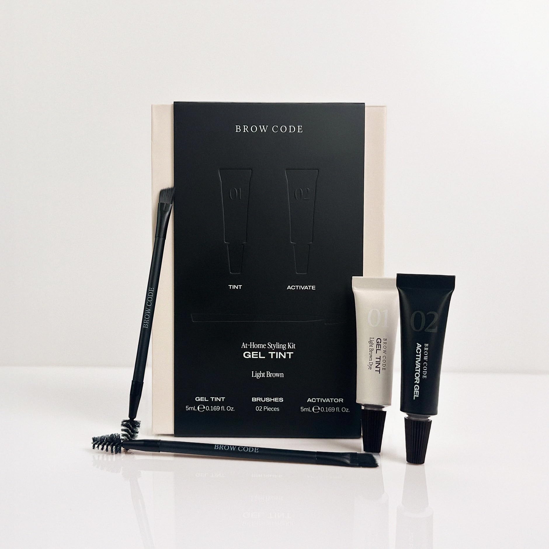 Brow Tint Kit - Two-Step Gel Tint Formula