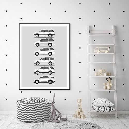 Miniatura 35 de Handmade Poster compatible with Ford Focus RS Generations Print Wall Art Handmade Decor the Ford Focus RS (8x10" Print (Unframed), Satin Paper)