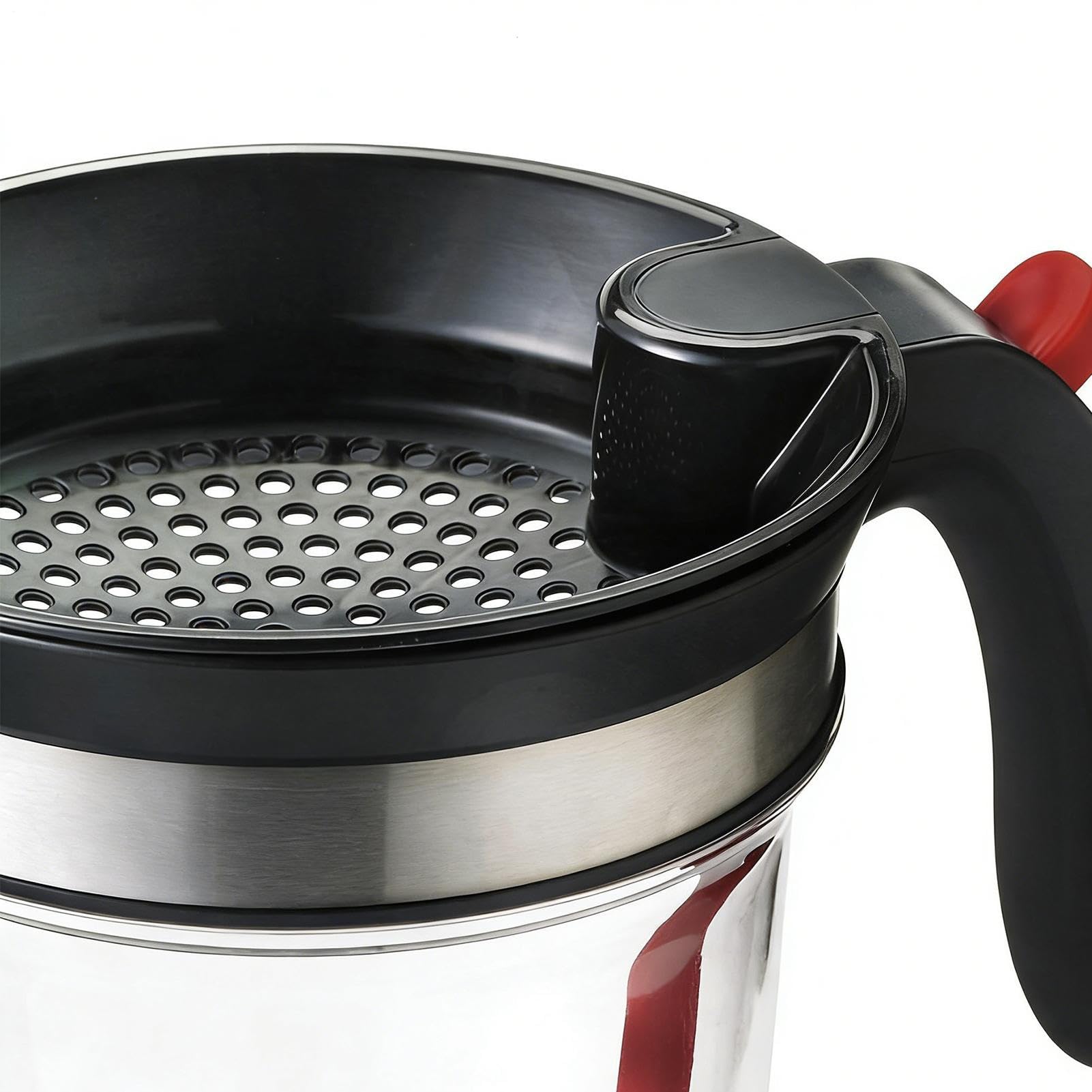 Separatore di grasso per salse, 1 l, per cucina, chef, carne, zuppa, olio, frittura, barbecue, cibo
