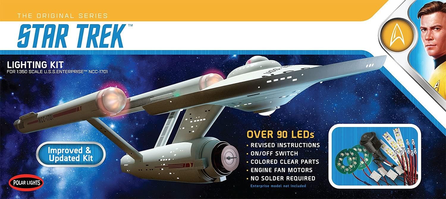 Round 2 Star Trek: TOS U.S.S. Enterprise Light Kit (MKA048)