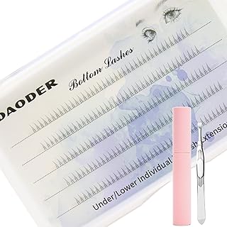 DAODER - Kit de extensión de pestañas inferio...