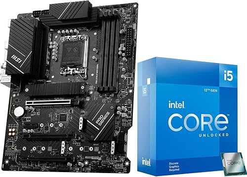 Micro Center Intel Core i7-12700K Procesador de escritorio 12 (8P+4E) núcleos de hasta 5.0 GHz desbloqueado serie LGA1700 600 con MSI MAG Z690