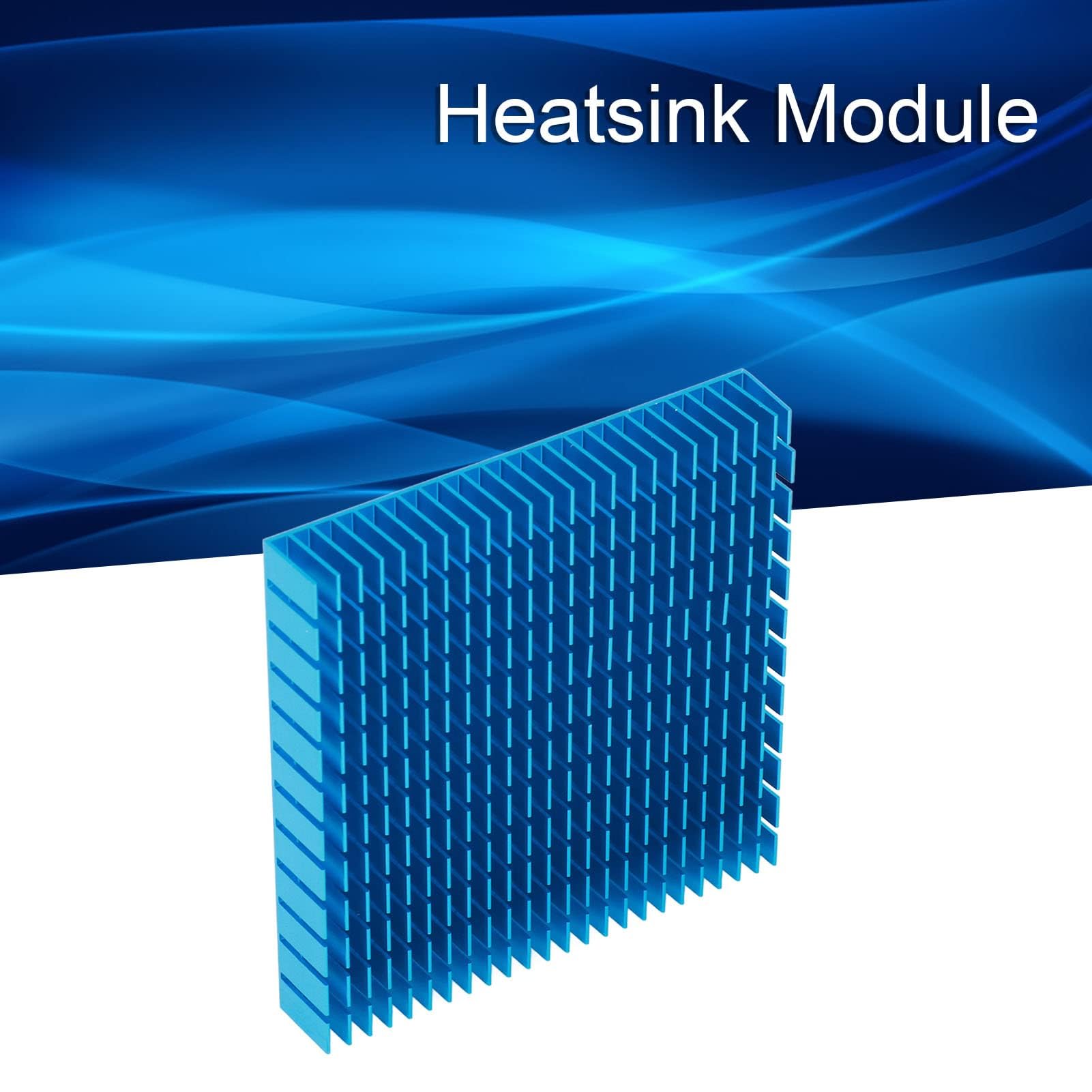 Koellichaam Aluminium Koelere Koeling Heatsink Radiator 150x120x20mm Voor Cpu Versterker Pcbwhite