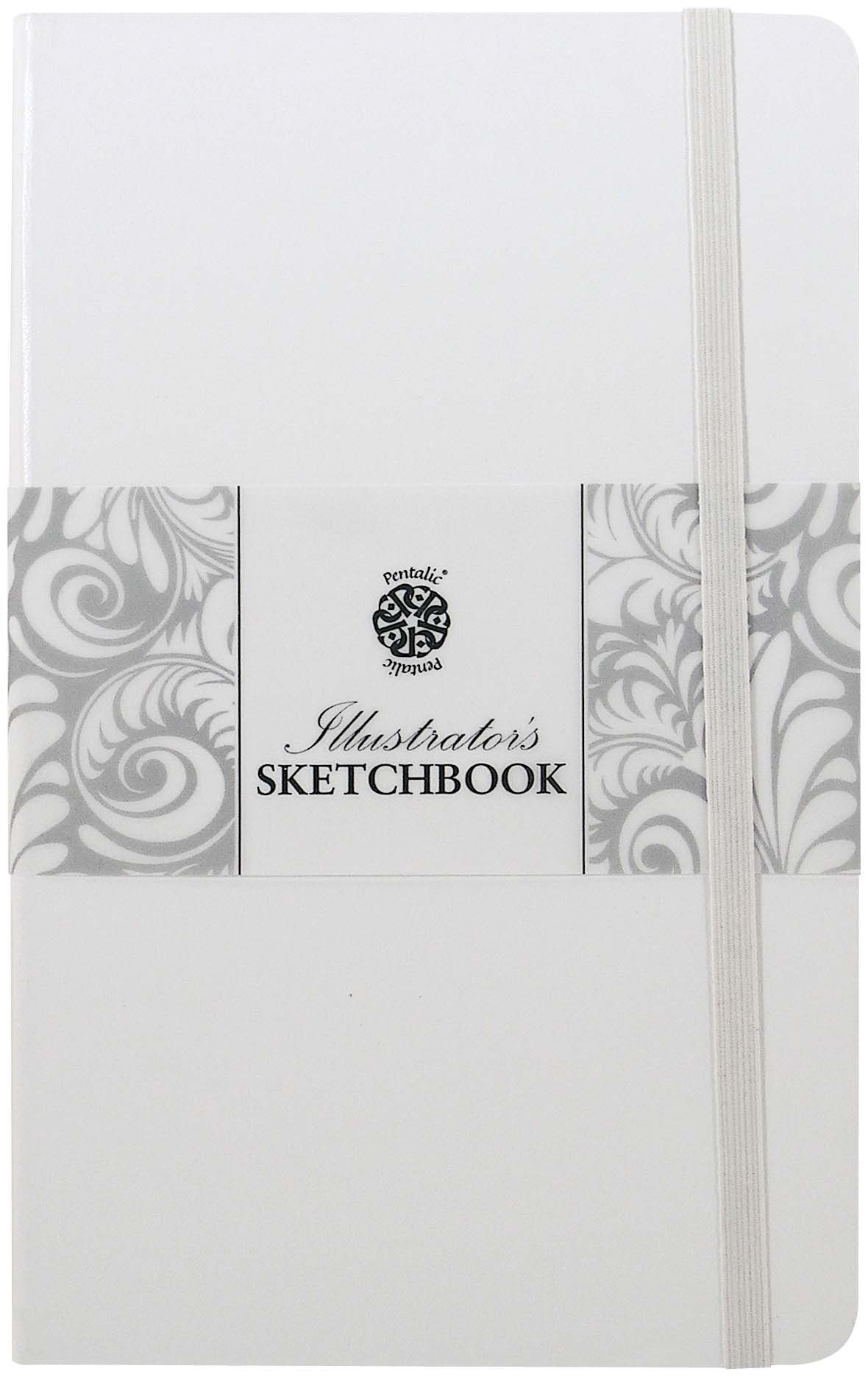 Pentalic Sketchbook, Paper, White