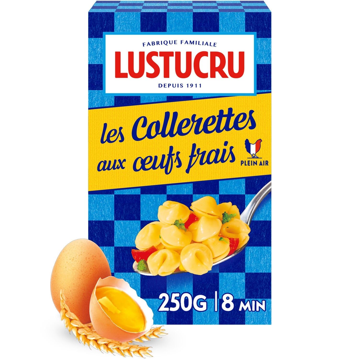 Pâtes Colerettes Lustucru pour éviter les pâtes collantes
