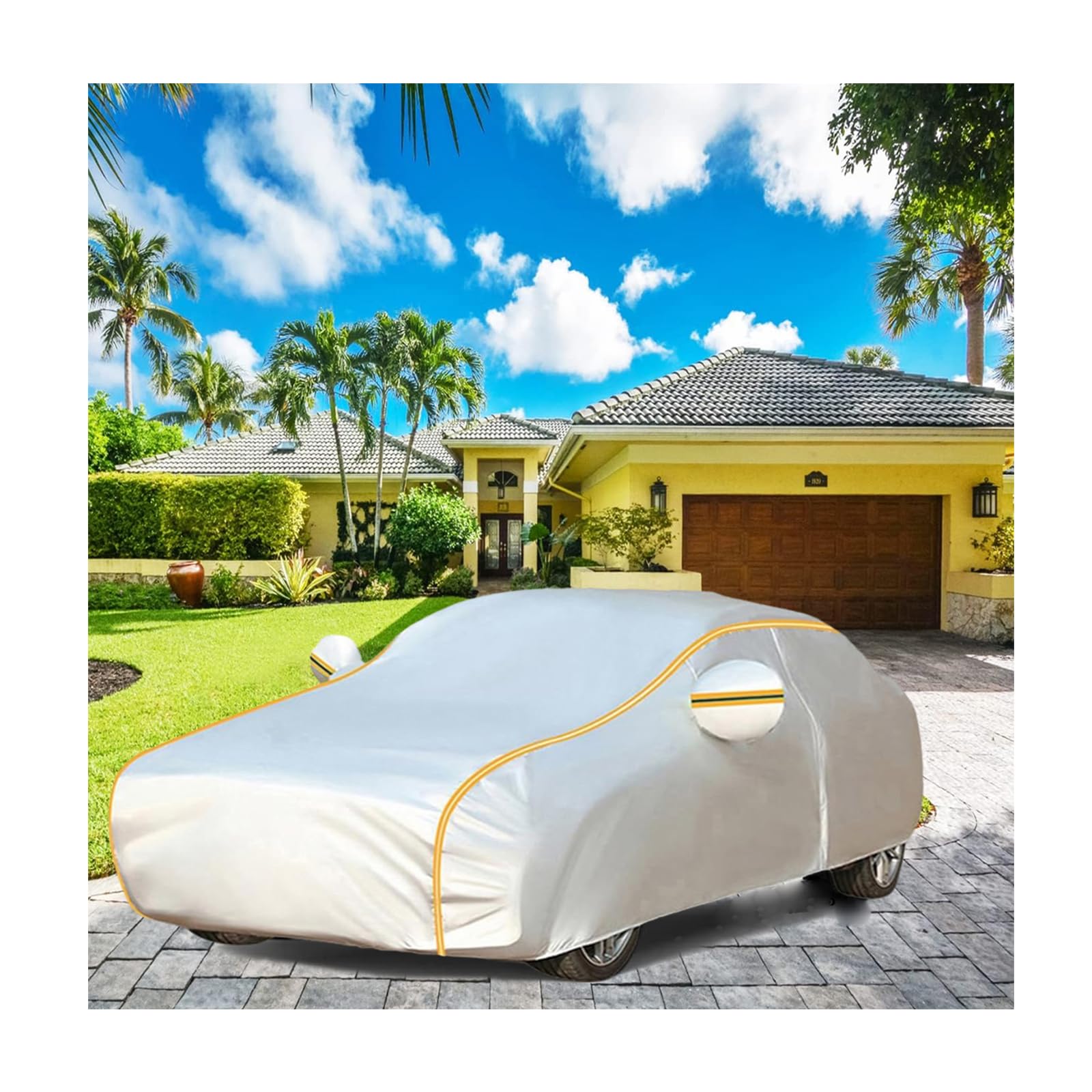 Bâche Cadillac SRX (2010-2016) : housse auto imperméable et anti-grêle pour SUV - 8