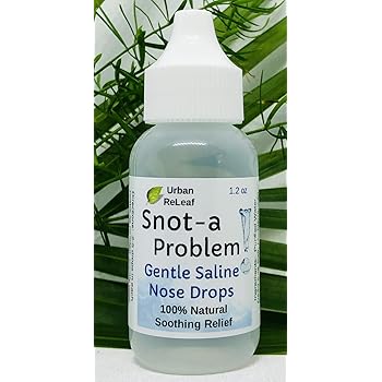 saline nose drops