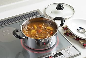 Amazon｜ヨシカワ 両手鍋 二段蒸し器 ステンレス 20cm 蒸し料理