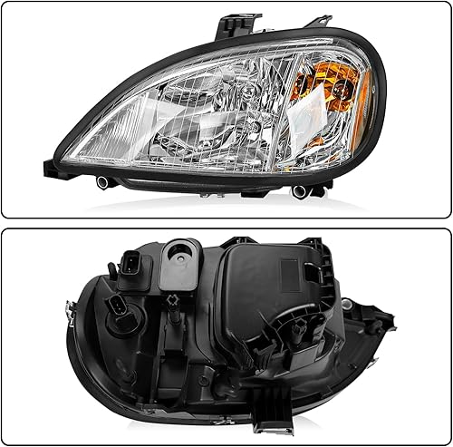 Miniatura 3 de SUPERFASTRACING Juego de faros delanteros izquierdo y derecho de repuesto para Freightliner Columbia 2004-2017