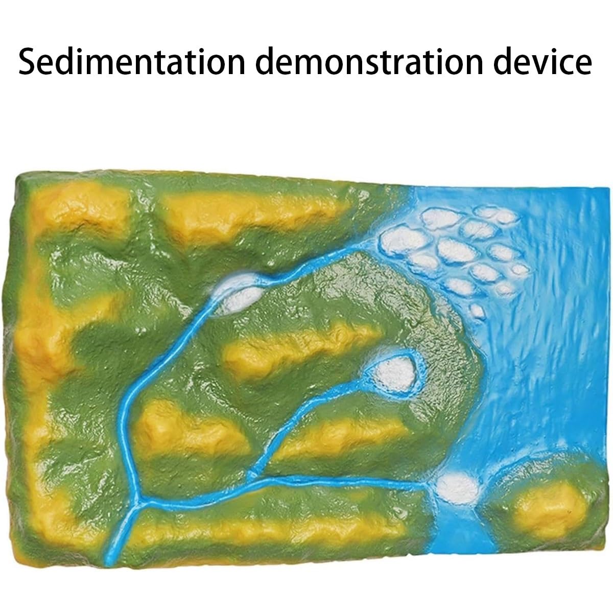 Pomoc dydaktyczna do geologii naukowej, model demonstracyjny geologii geomorfologicznej, urządzenie demonstracyjne do depozycji, pomoce dydaktyczne do geografii