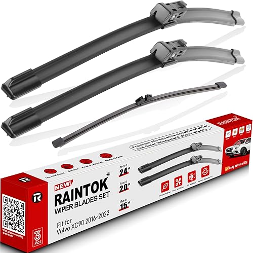 Miniatura 12 de Escobillas Limpiaparabrisas de Repuesto para Mitsubishi Outlander 2014-2020 Calidad Original de Fábrica Juego de Escobillas Delanteras y Traseras