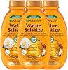 Garnier True Treasures Nourishing Oil Shampoo Argan & Camelia Oil Intensively Nourishes Shine and Smoothness 3 x 250 ml